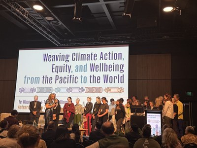 Weaving Climate Action, Equity, and Wellbeing from the Pacific to the World